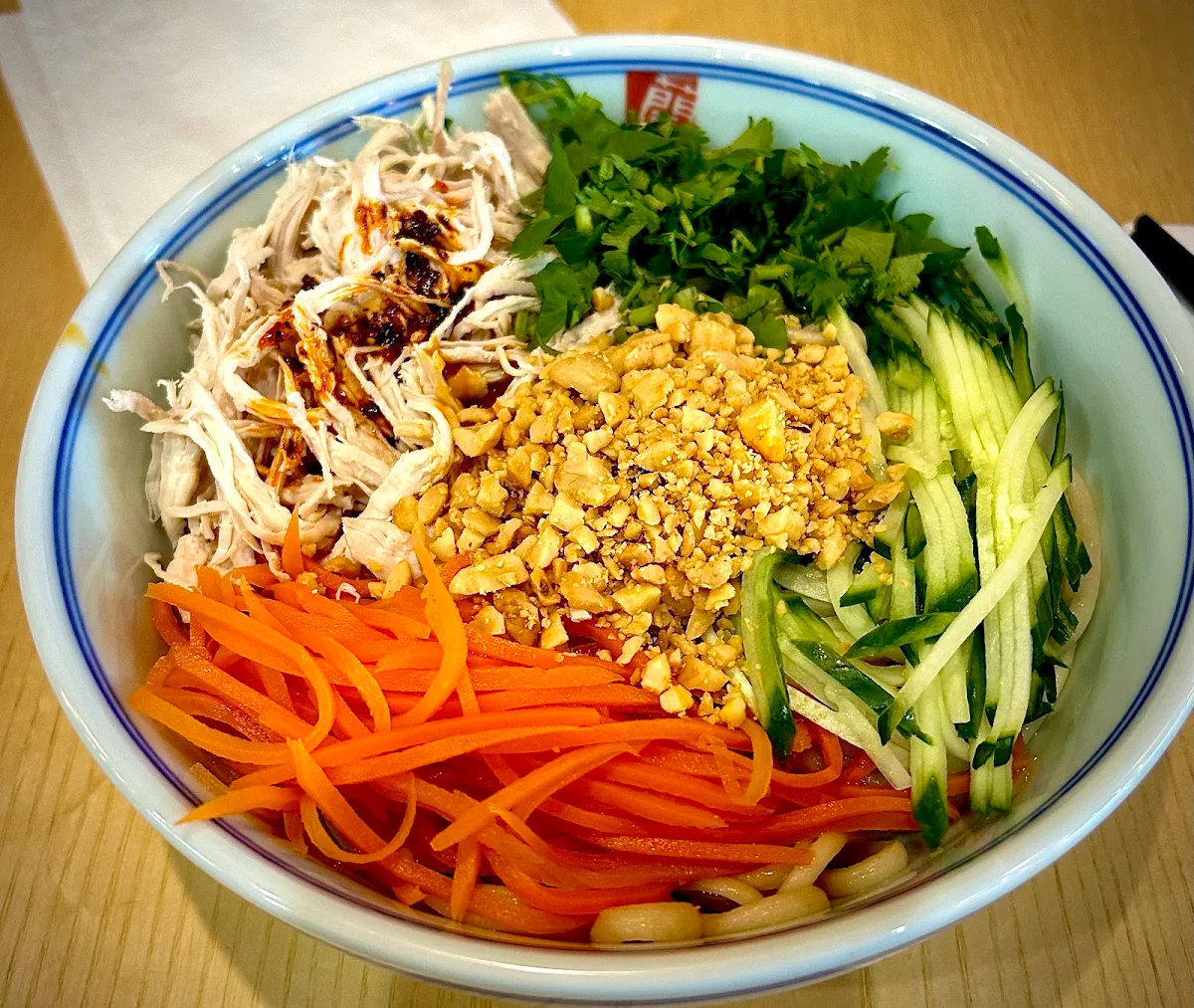 Sesame Sauce Cold Noodle Wshredded Chicken 鸡丝凉面